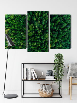 Ljuddämpande tavla - Aerial view of the green