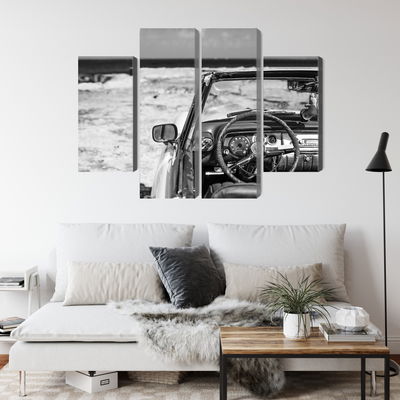 Ljuddämpande tavla - The interior of an old cuban