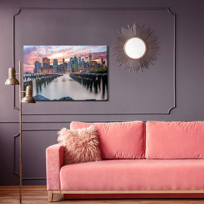 Ljuddämpande tavla - New York city panorama