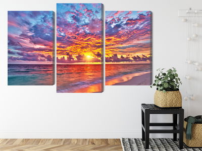 Ljuddämpande tavla - Picturesque sunset