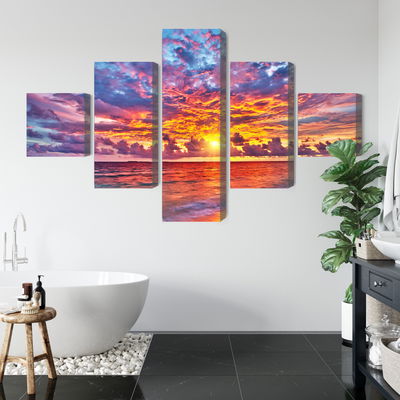 Ljuddämpande tavla - Picturesque sunset