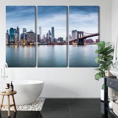 Ljuddämpande tavla - Panoramic view of the city