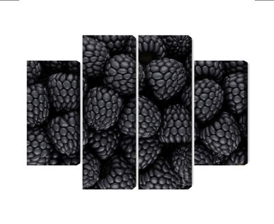 Ljuddämpande tavla - Blackberries on a macro scale