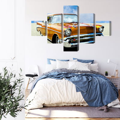 Ljuddämpande tavla - American vintage car