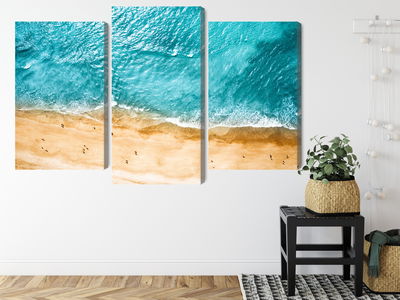 Ljuddämpande tavla - Aerial view of the ocean