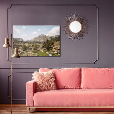 Ljuddämpande tavla - Beautiful 3d mountain