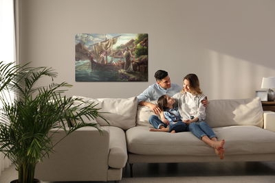 Ljuddämpande tavla - Christ calling the apostles