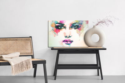 Ljuddämpande tavla - Women’s face