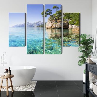 Ljuddämpande tavla - Makarska riviera in Croatia