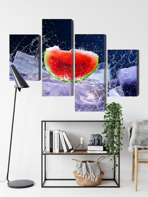 Ljuddämpande tavla - Watermelon on ice