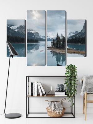 Ljuddämpande tavla - Ghost island in jasper