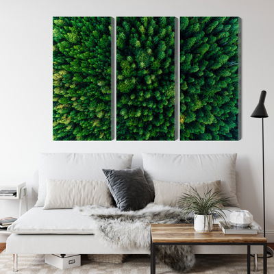 Ljuddämpande tavla - Aerial view of the green