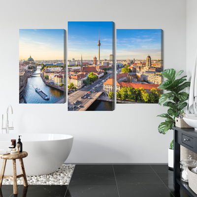 Ljuddämpande tavla - The river spree