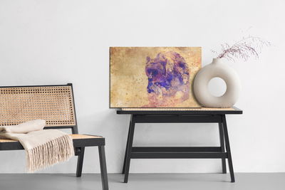 Ljuddämpande tavla - Ferocious bear