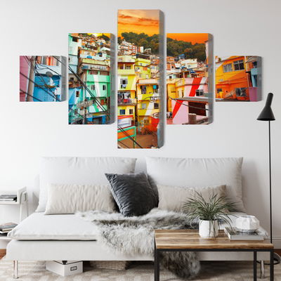 Ljuddämpande tavla - Rio de janeiro city center