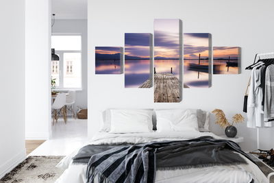 Ljuddämpande tavla - Sunset view