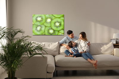 Ljuddämpande tavla - Kiwi close up