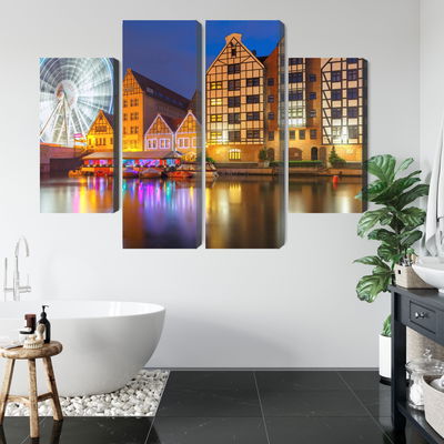 Ljuddämpande tavla - Motlawa in gdansk