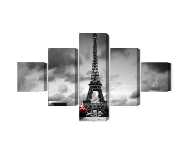 Ljuddämpande tavla - Black and white view