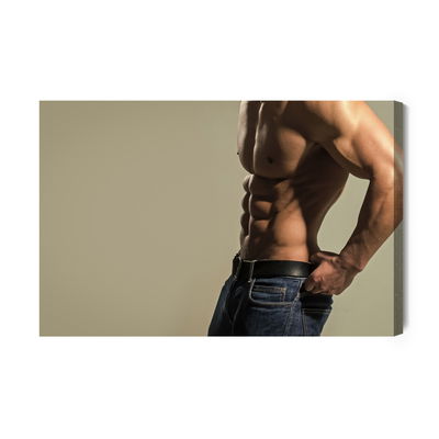 Ljuddämpande tavla - Muscular man