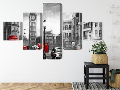 Ljuddämpande tavla - London street view