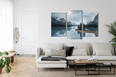 Ljuddämpande tavla - Ghost island in jasper