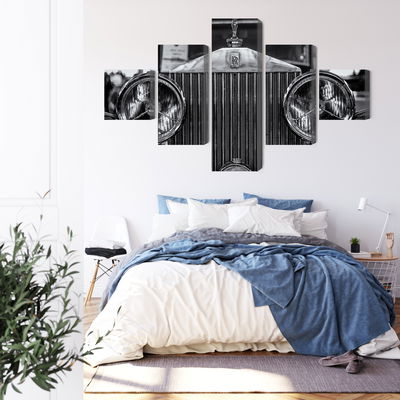 Ljuddämpande tavla - Rolls royce up close