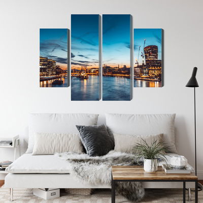 Ljuddämpande tavla - River thames in great britain