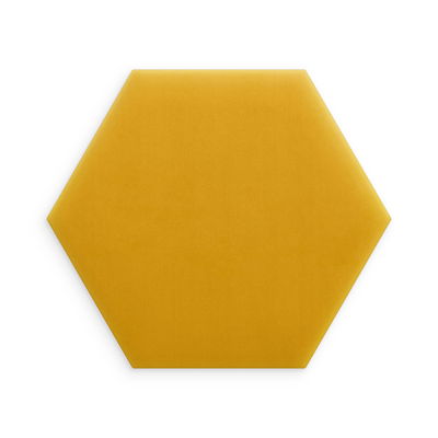 Sekskantet lydabsorber - fløjl