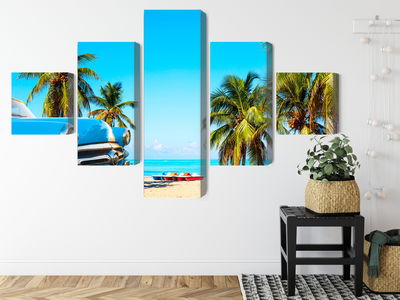 Ljuddämpande tavla - Varadero beach in cuba