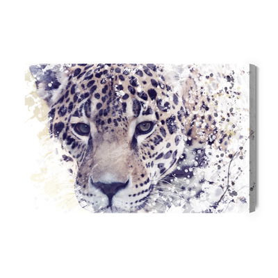 Ljuddämpande tavla - Majestic leopard