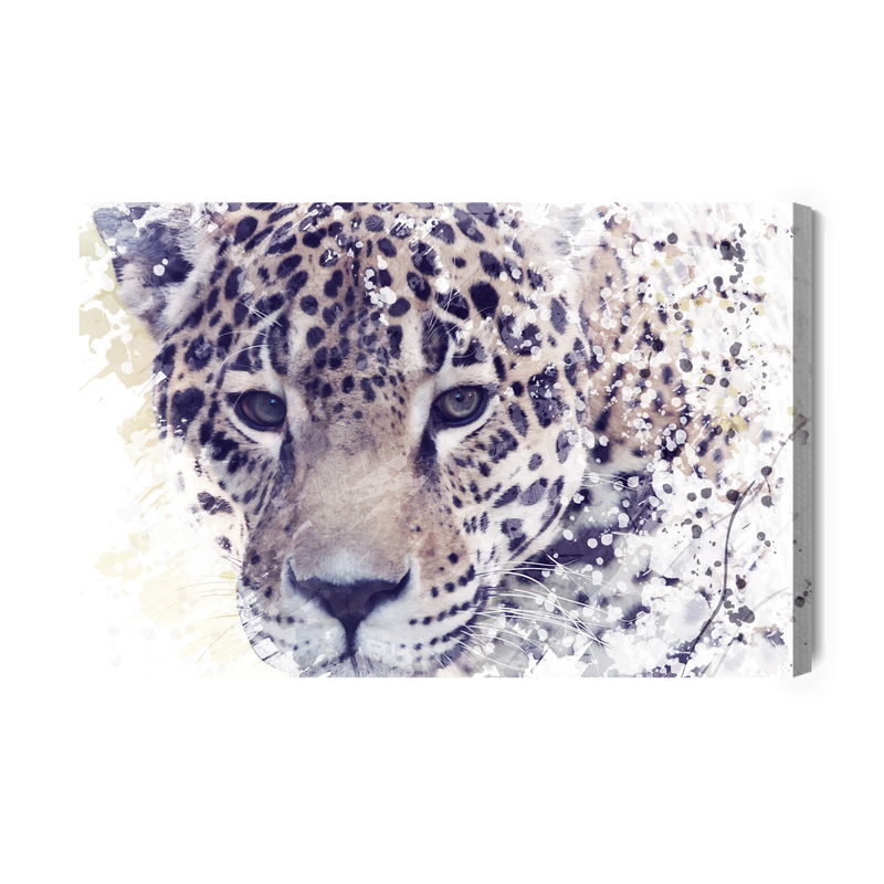 Ljuddämpande tavla - Majestic leopard