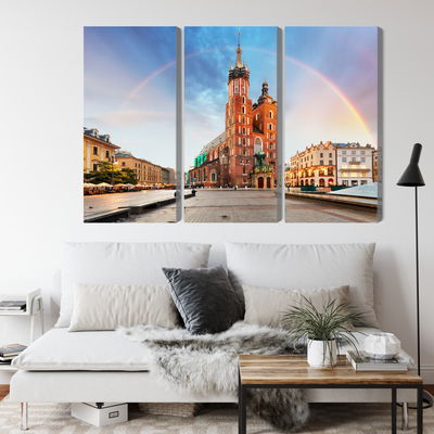 Ljuddämpande tavla - St. mary's basilica in Kraków