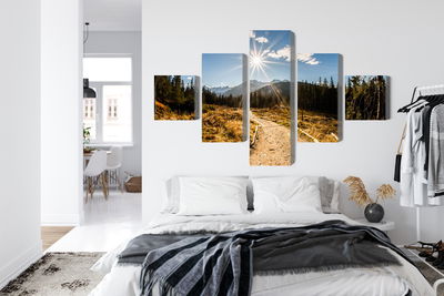 Ljuddämpande tavla - A sunny day in the tatras 3d