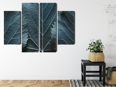 Ljuddämpande tavla - Leaves with a macro