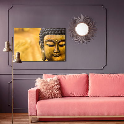 Ljuddämpande tavla - Buddha statue