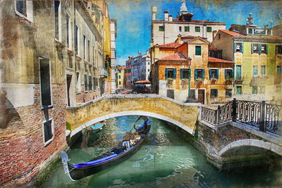 Ljuddämpande tavla - Venice in the sun