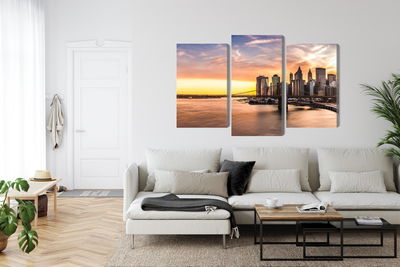 Ljuddämpande tavla - Panorama of the brooklyn