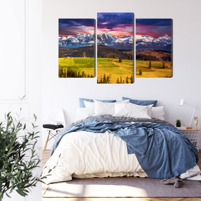 Ljuddämpande tavla - Landscape with the polish