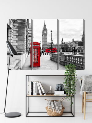 Ljuddämpande tavla - London telephone booth