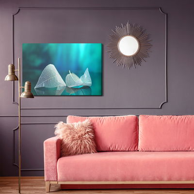 Ljuddämpande tavla - Leaves on a macro scale