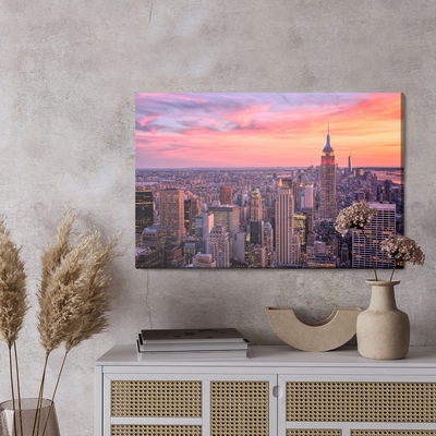 Ljuddämpande tavla - New York city panorama