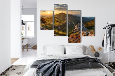 Ljuddämpande tavla - Bread mountain peak