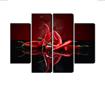 Ljuddämpande tavla - Red chili peppers