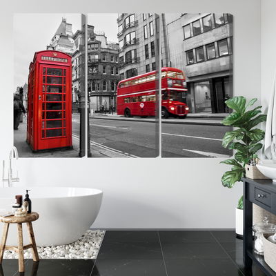 Ljuddämpande tavla - Vintage american car in cuba