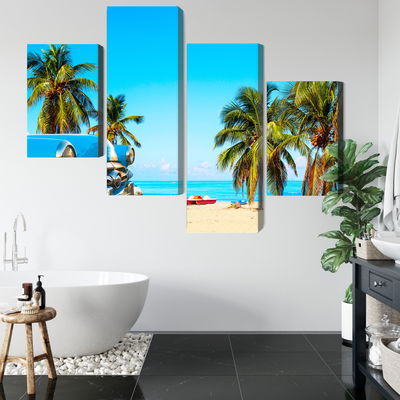 Ljuddämpande tavla - Varadero beach in cuba