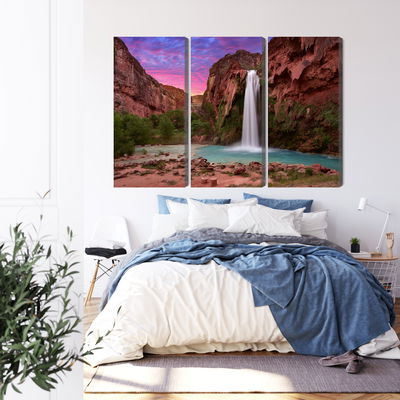 Ljuddämpande tavla - Havasupai waterfalls