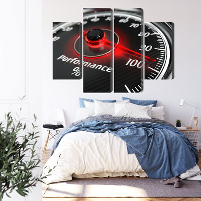 Ljuddämpande tavla - Modern 3d counter