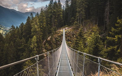 Ljuddämpande tavla - Suspension bridge in a 3d