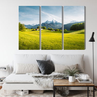 Ljuddämpande tavla - Mountain landscape